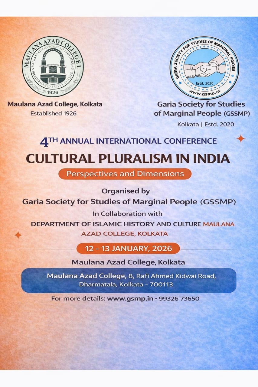 4th Annual International Conference - Cultural Pluralism in India